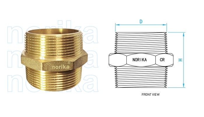 Brass CR Nipple [MIXMI]